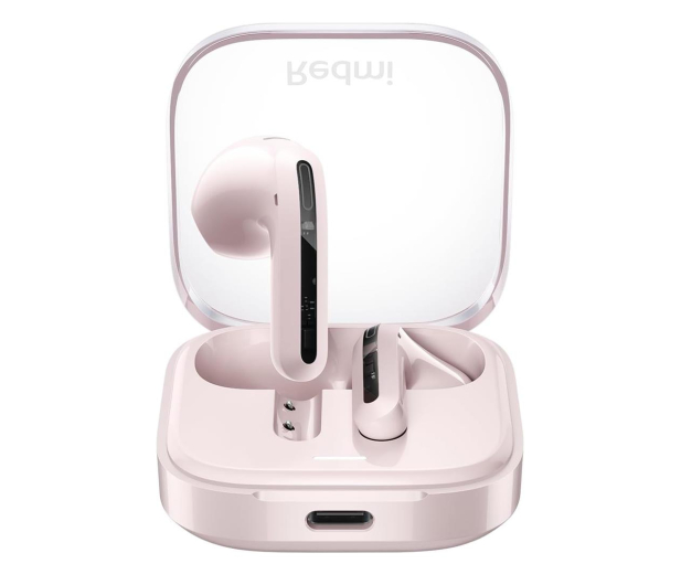 XIAOMI Redmi Buds 6 active (przezroczysty różowy) 55695 - 1274930 - zdjęcie